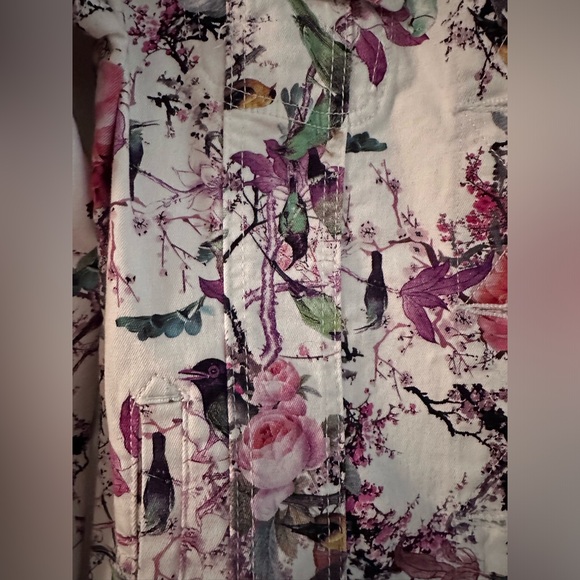 Patterned Denim Jacket - Picture 2 of 7